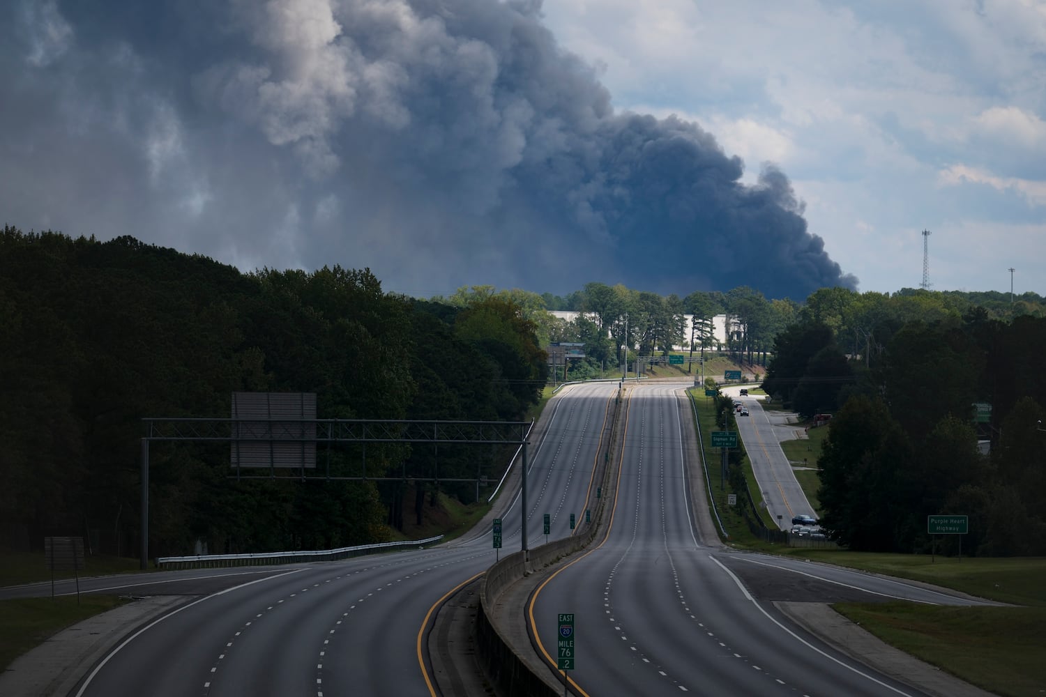 Biolab chemical fire in Conyers