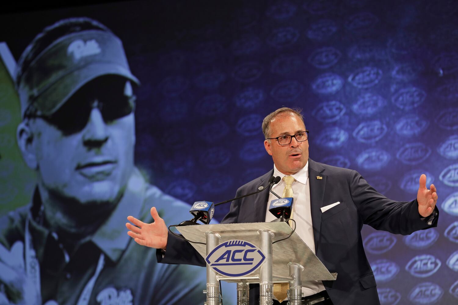 Photos: Tech’s Marshall, Johnson speak at ACC media days