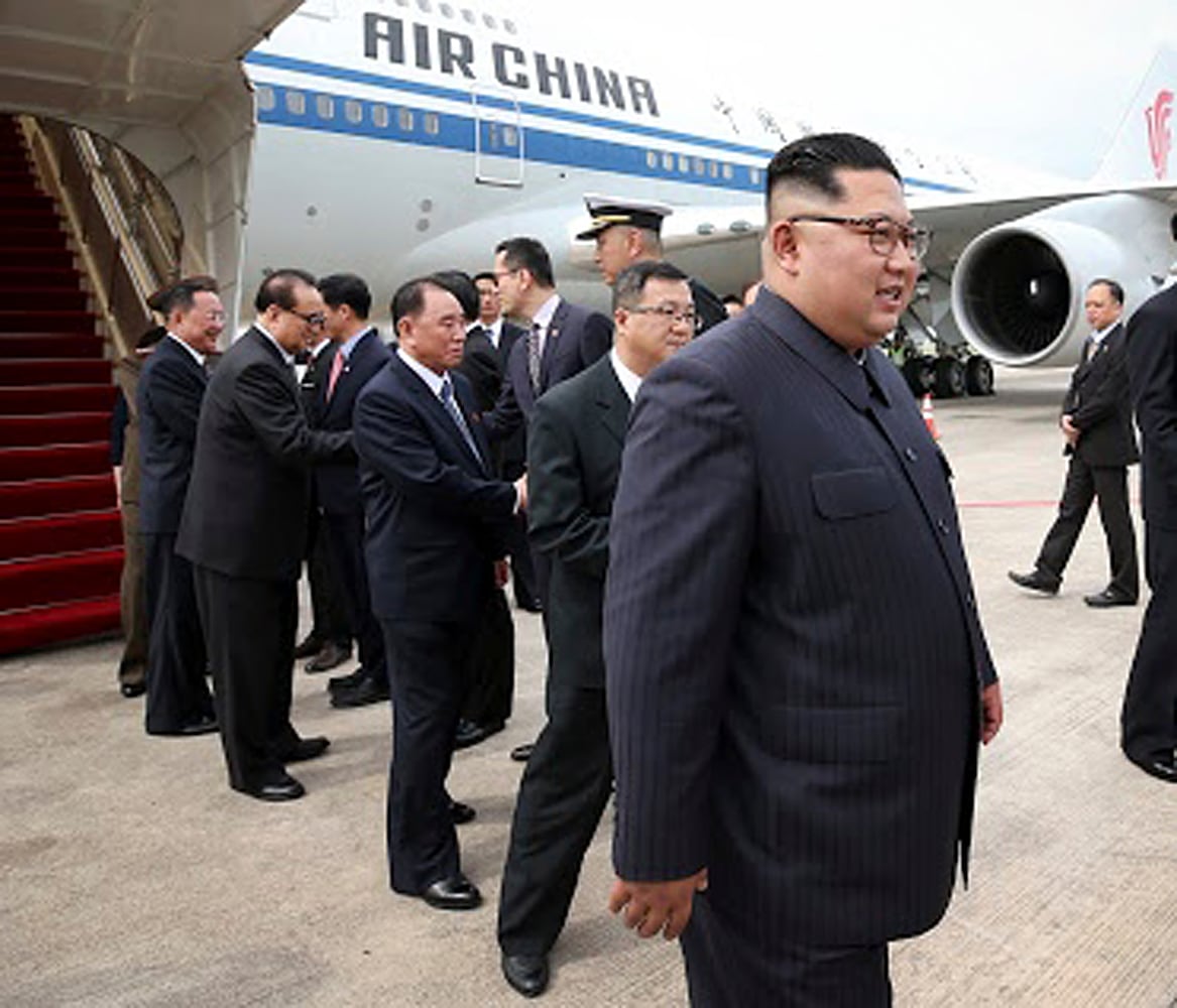 North Korea's Kim Jong Un arrives in Singapore for historic summit