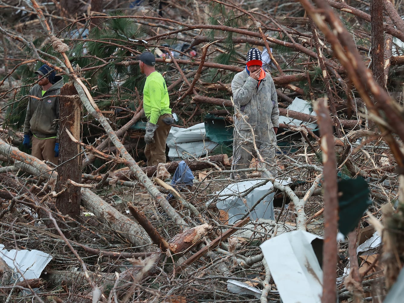 Photos: Tornado and wind damage in Georgia and Alabama