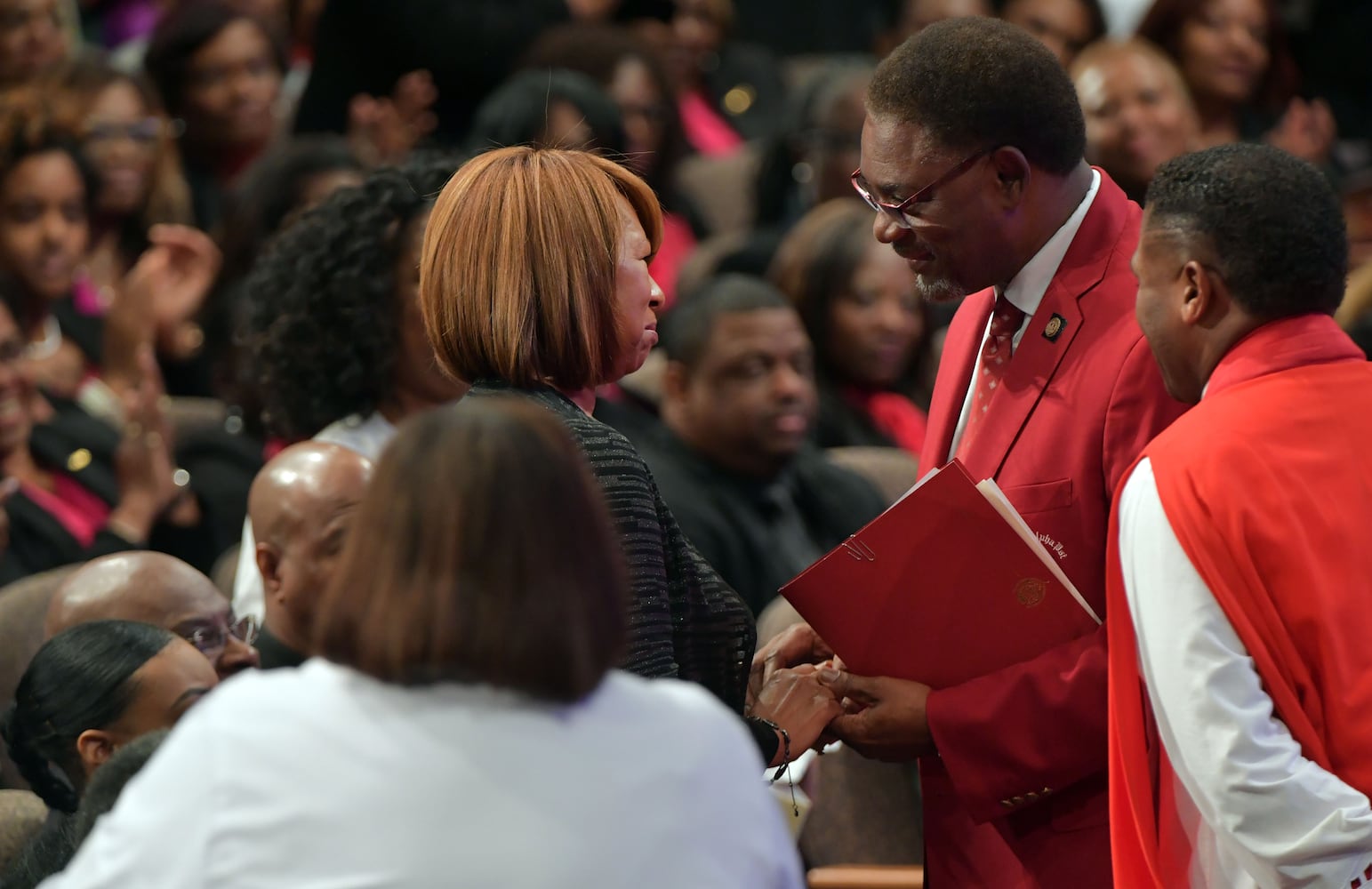 Mourners attend Bishop Eddie Long's funeral service