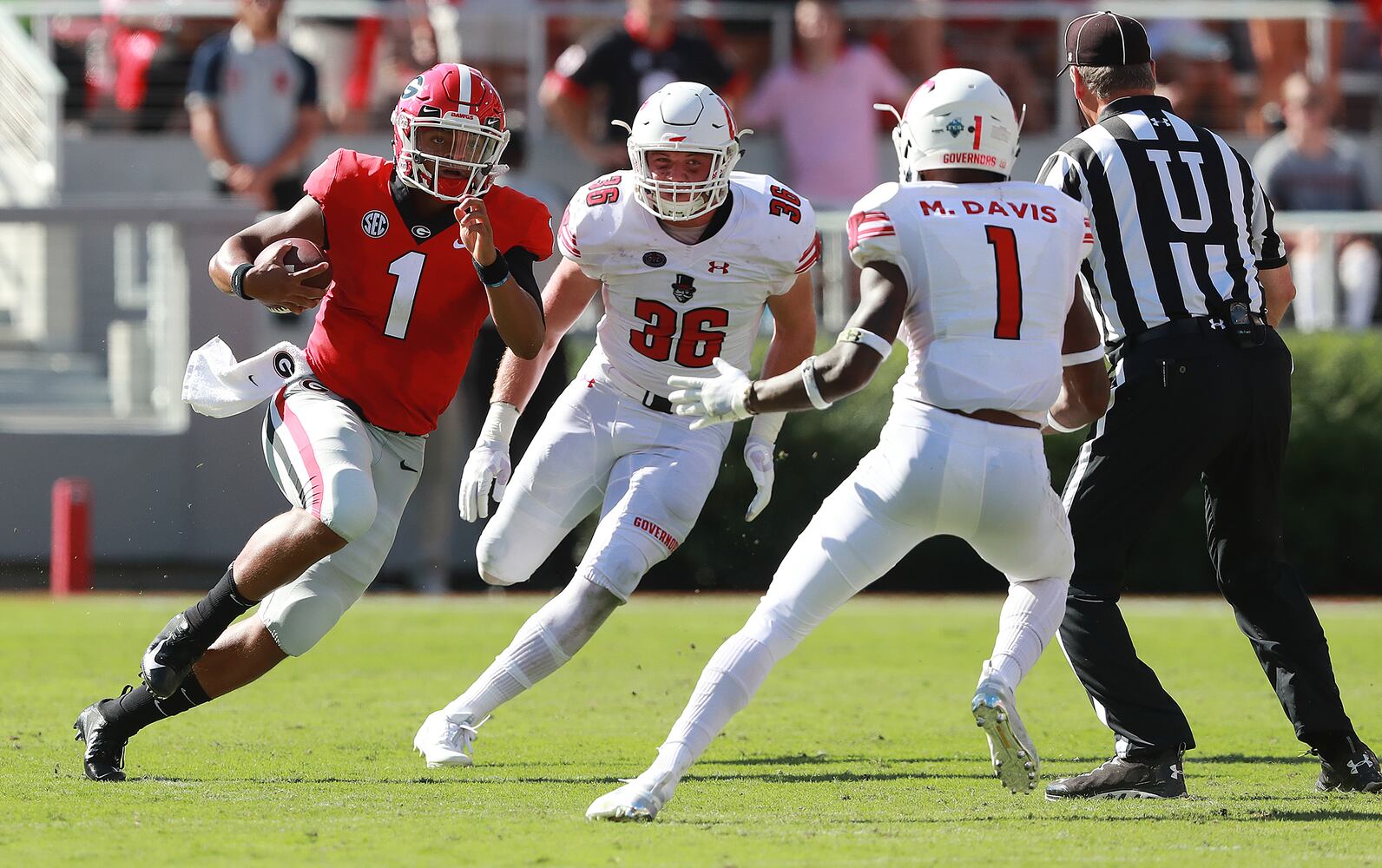 PHOTOS: Bulldogs roll over Austin Peay in Athens