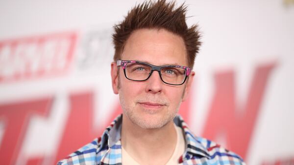 James Gunn attends the premiere of Disney And Marvel's 'Ant-Man And The Wasp' on June 25, 2018 in Los Angeles, California. He was rehired Friday by Disney after the company fired him last year over offensive 10-year-old tweets.