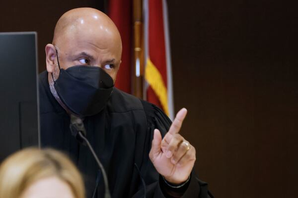 Fulton County Chief Judge Ural Glanville instructed a defense attorney in the YSL case to write a 17-page research paper after he left the courtroom without permission.  File photo. Miguel Martinez / miguel.martinezjimenez@ajc.com