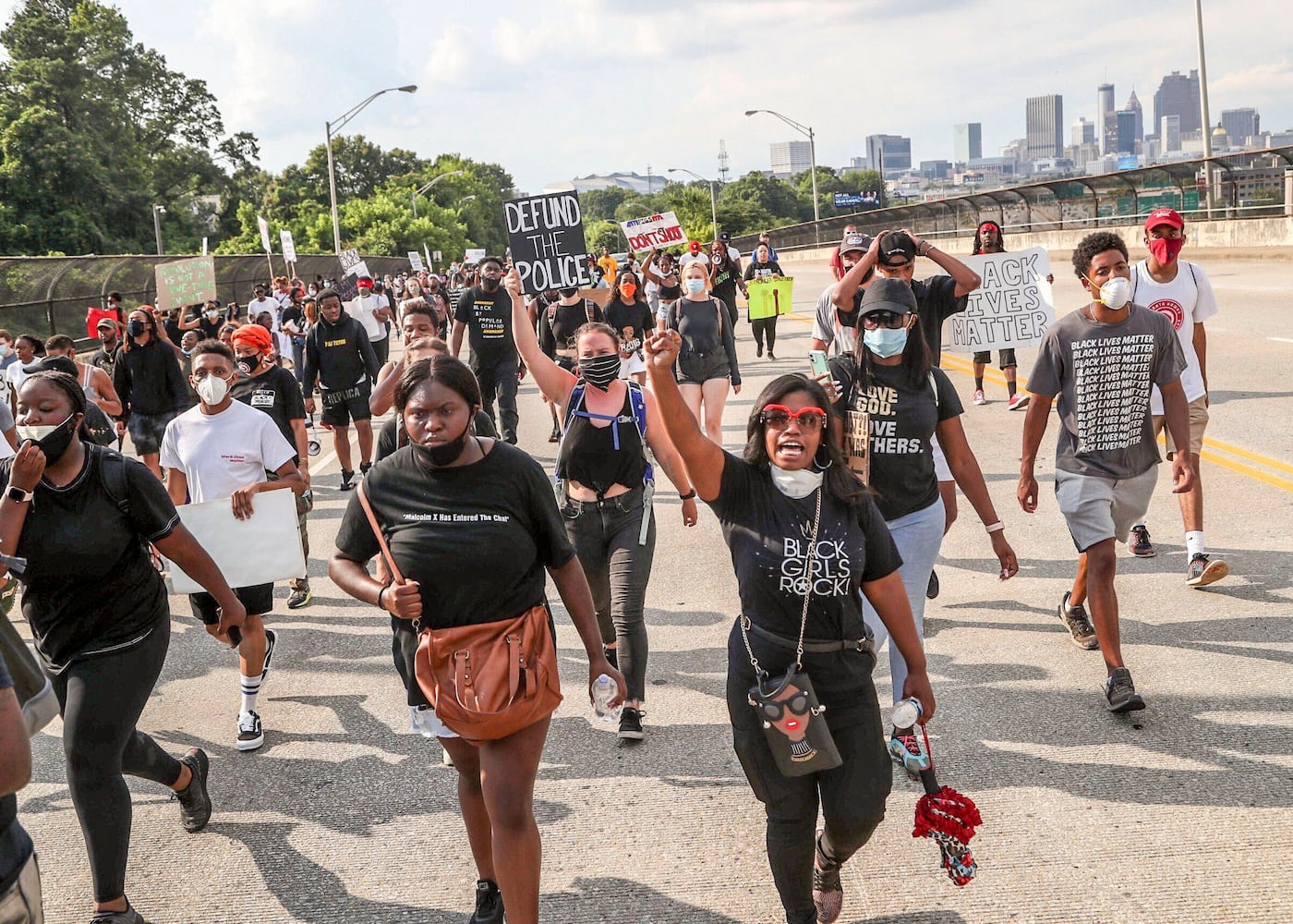 PHOTOS: Protests continue in Atlanta over recent fatal police shooting