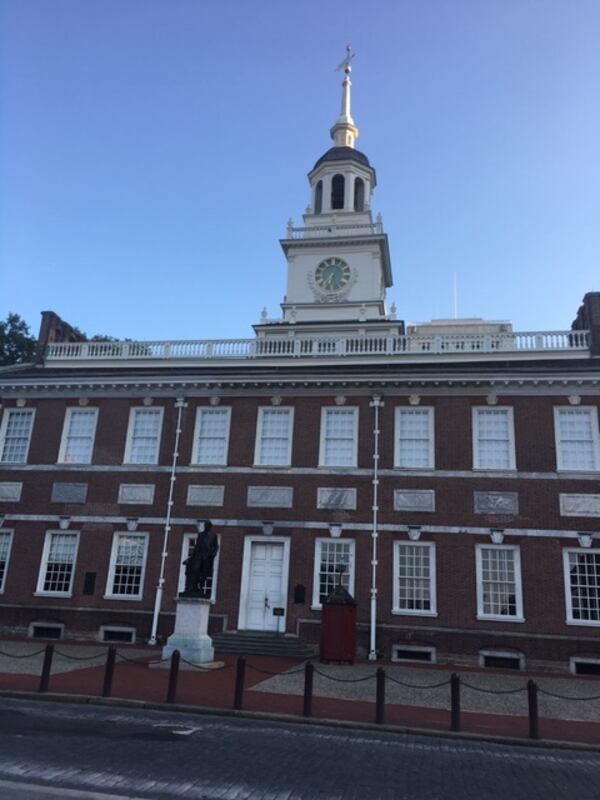 Independence Hall.