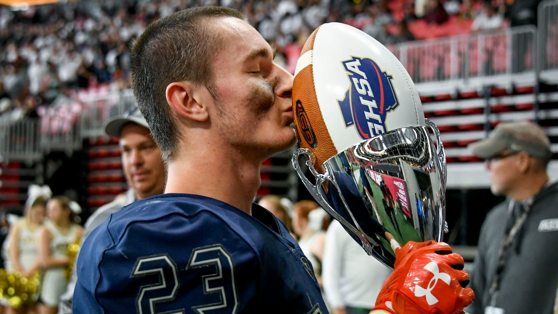 Photos: Day 2 of HS state title games at Mercedes-Benz Stadium