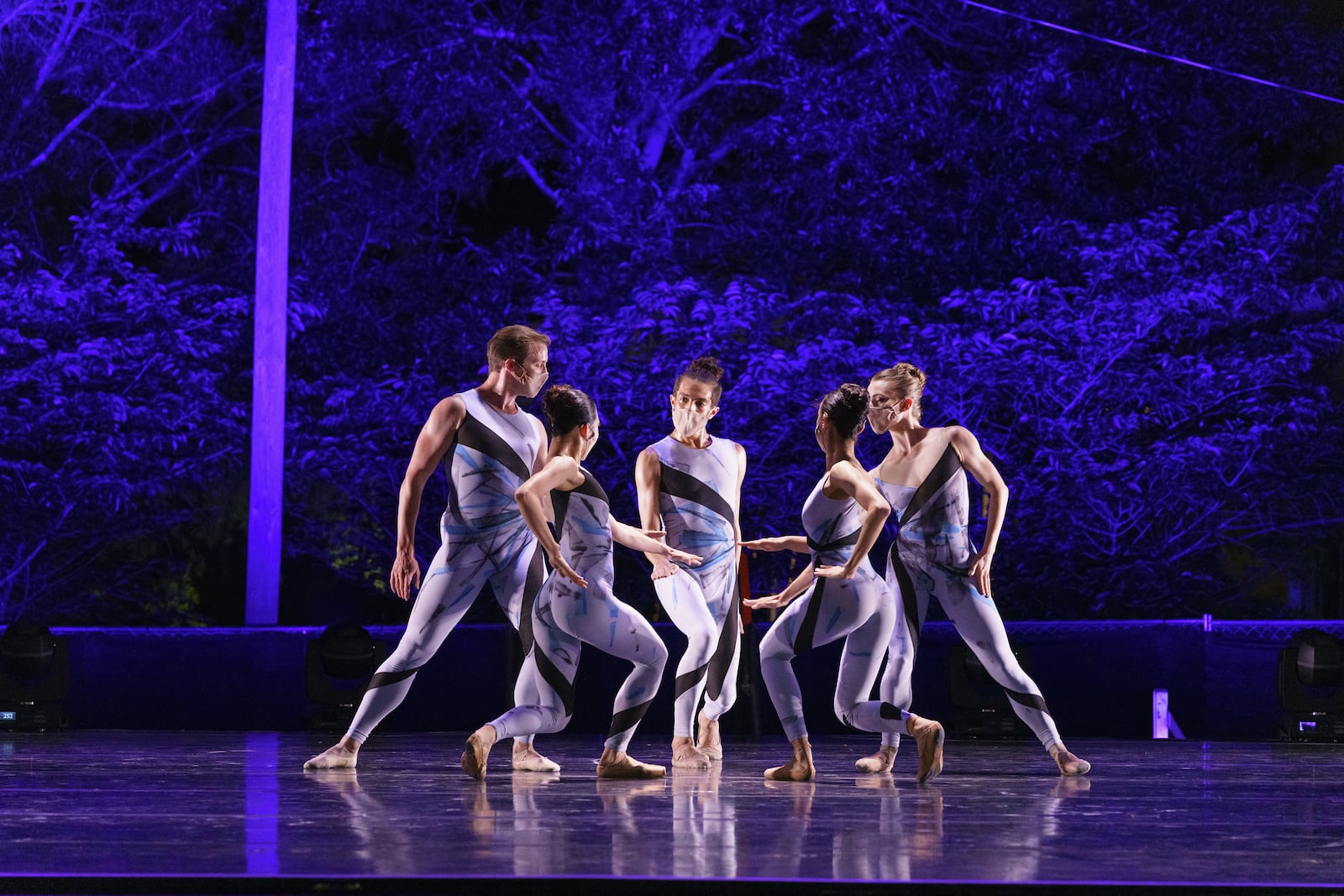 Members of the Atlanta Ballet performed outdoors this spring as part of the "Skyline" series of events at Georgia Tech, but haven't been back to their home venue at the Cobb Energy Centre in almost two years. Their new season will bring them back there beginning in December. Photo: Kim Kenney