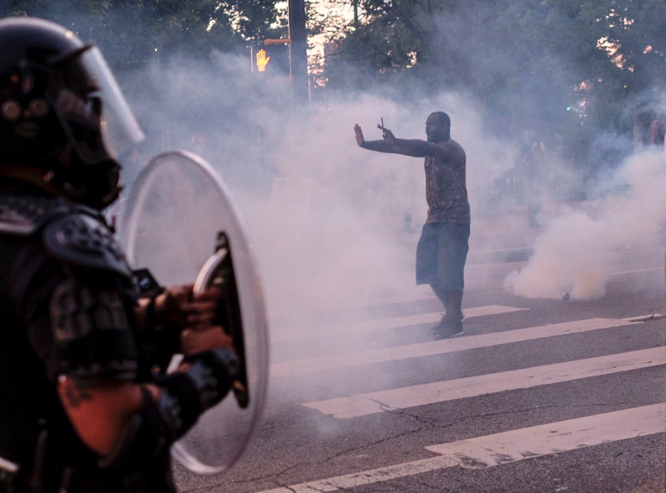 PHOTOS: Third day of protests in downtown Atlanta