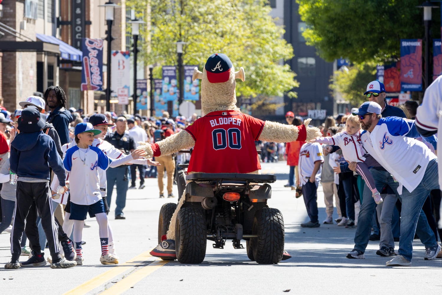 braves home opening day versus diamondbacks