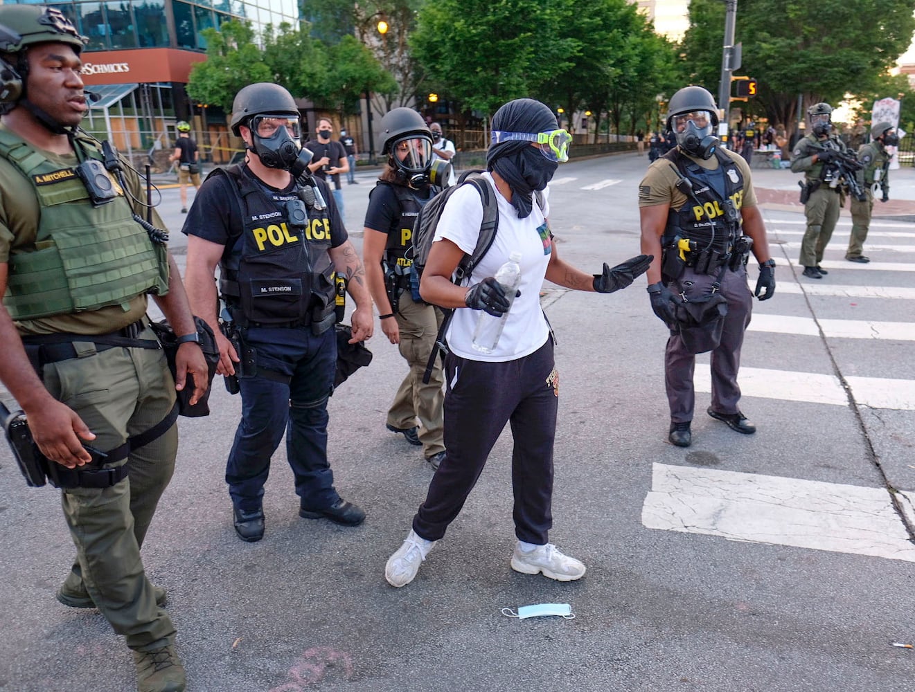 PHOTOS: Eighth day of protests in Atlanta