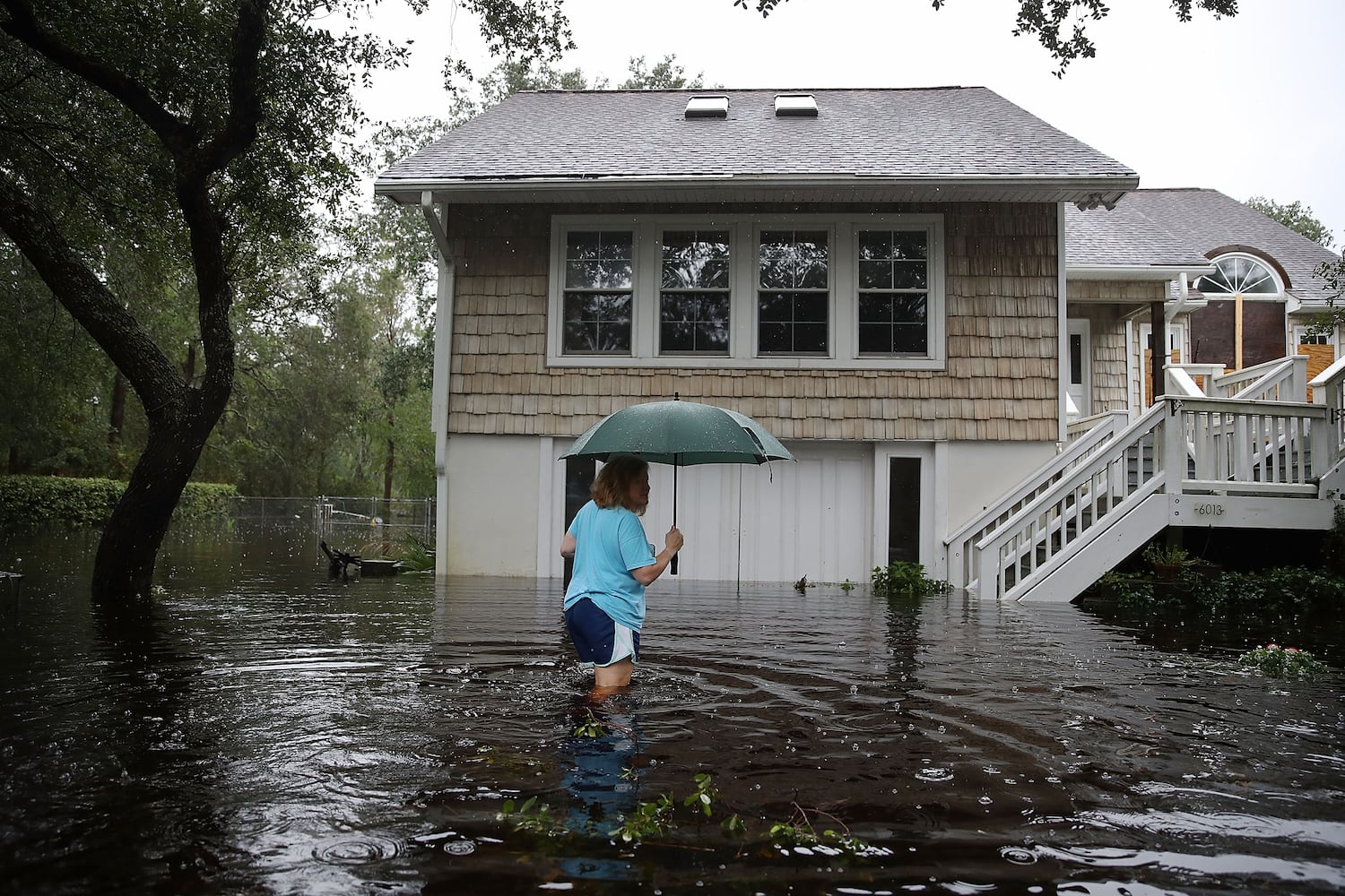 Photos: Tropical Storm Florence soaks Carolinas