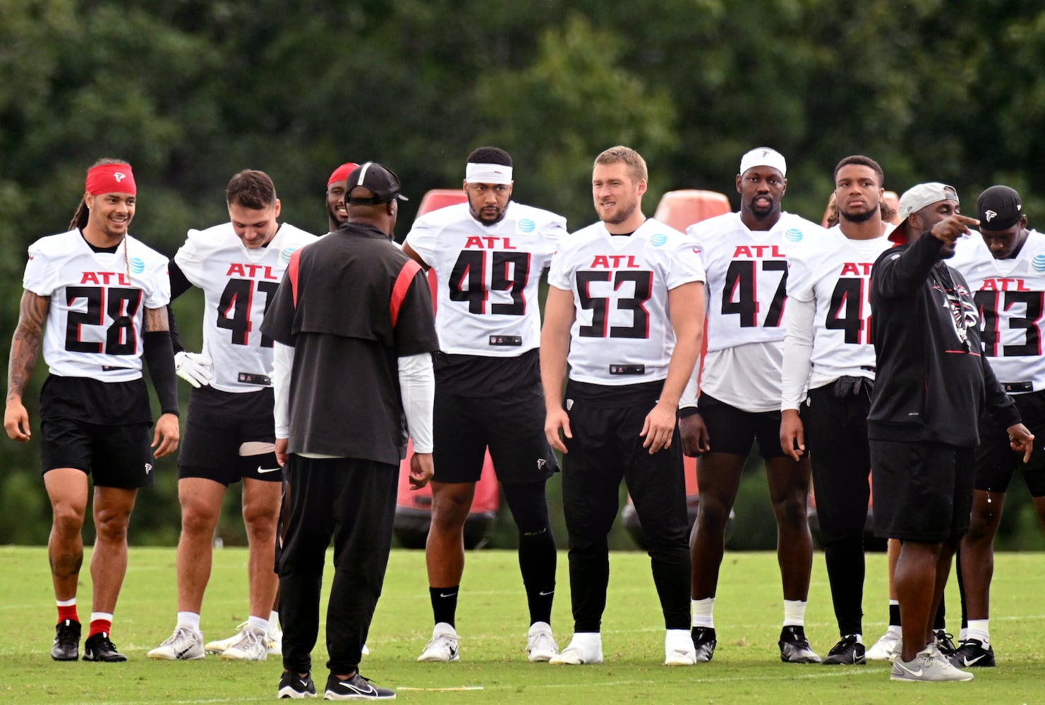 Falcons training camp photo