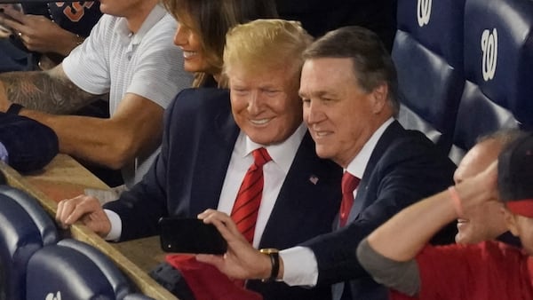 Former U.S. Sen. David Perdue, R-Ga., has endorsed Donald Trump for president. 