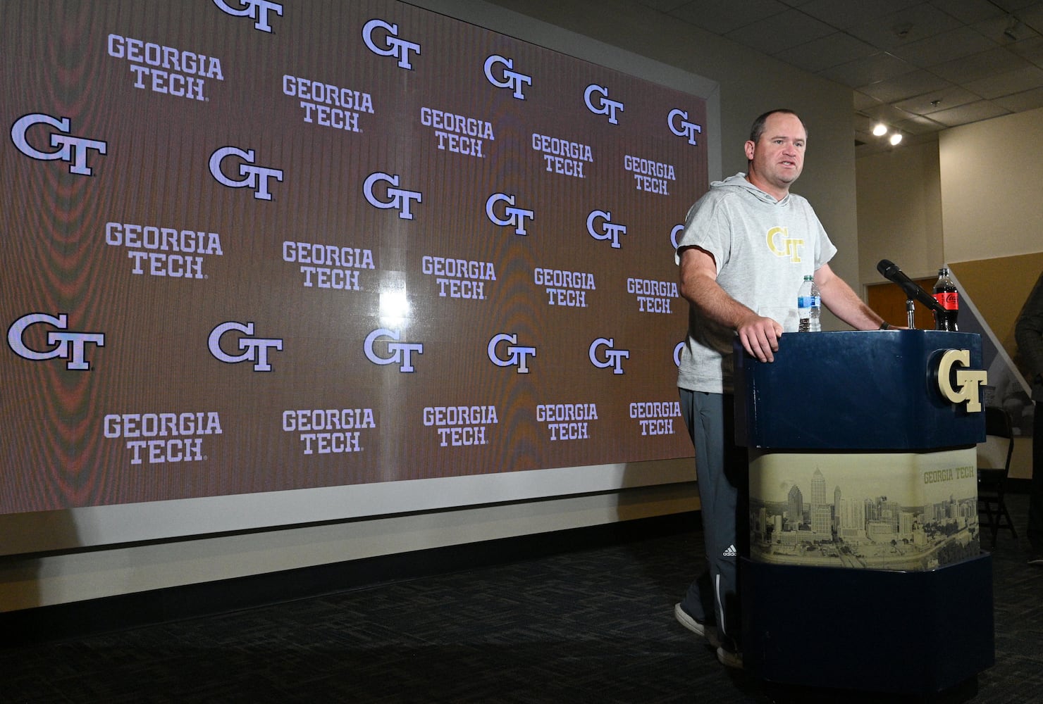 Georgia Tech football press conference