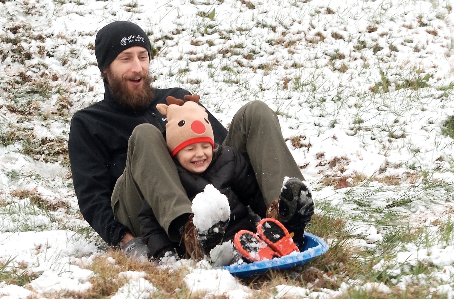 Photos: Winter storm blankets South in snow, ice