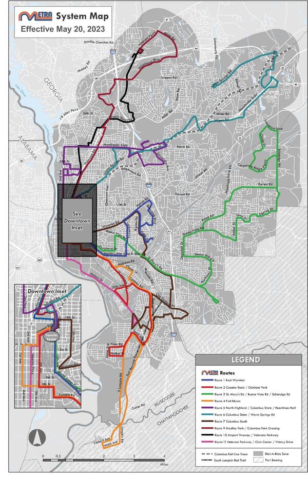 METRA Transit System Map as of May 2023. (Courtesy of METRA)