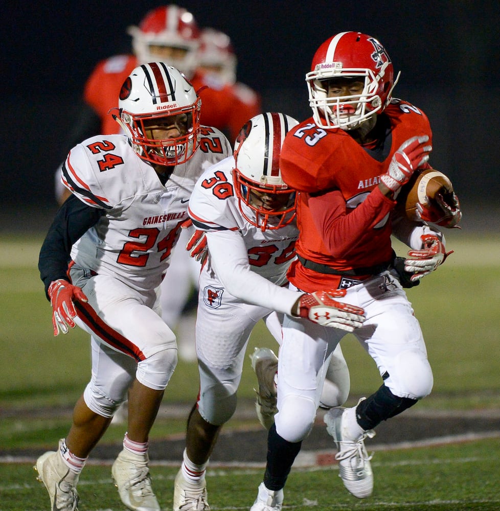 Photos: First round of high school football state playoffs