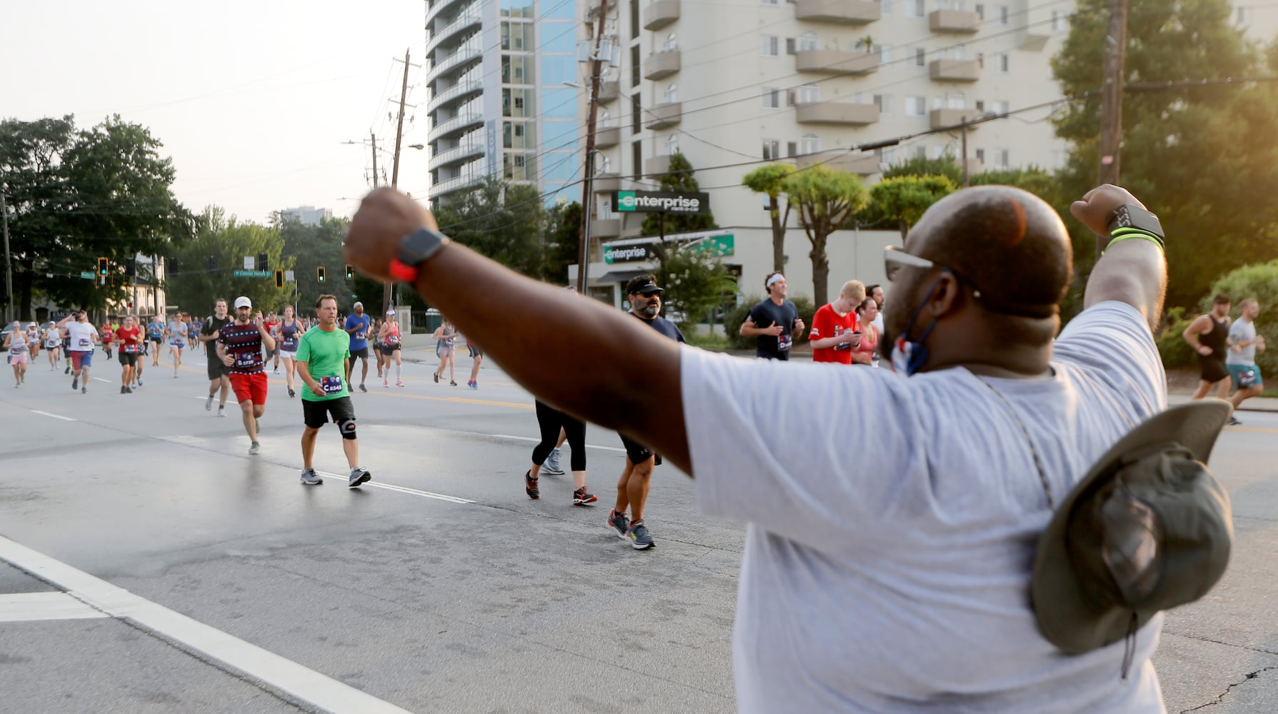 Peachtree Road Race photos