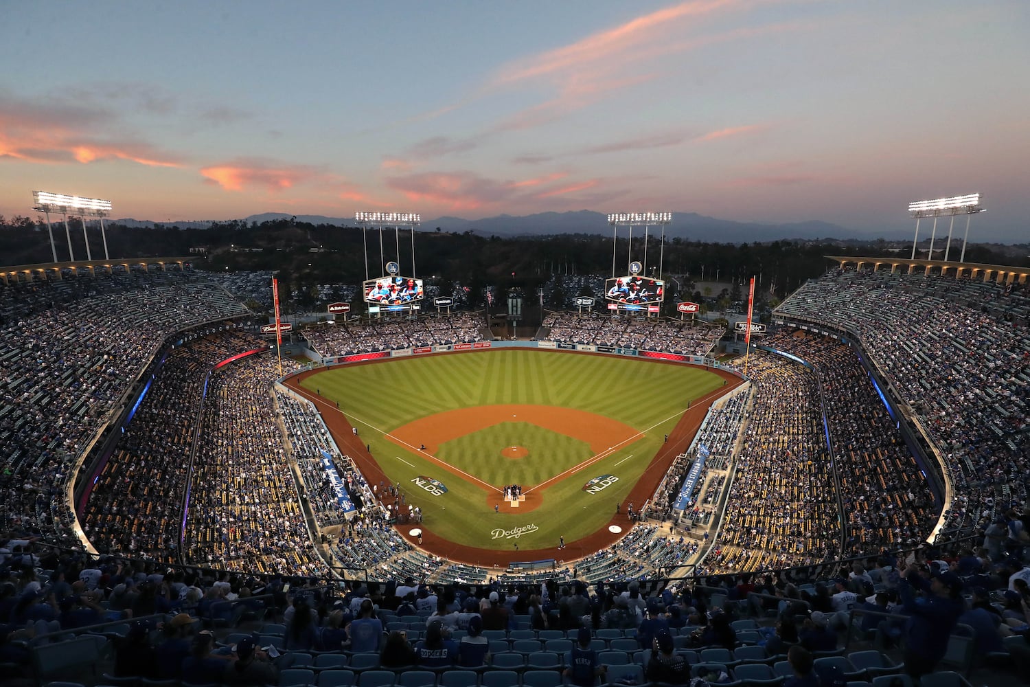 Photos: Braves shut out again, trail Dodgers 2-0 in playoffs