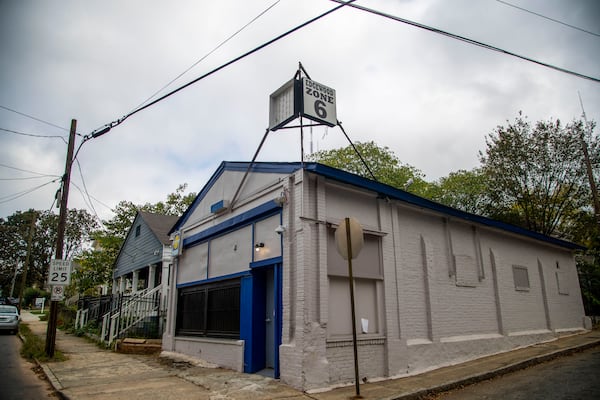 10/15/2020 - Atlanta, Georgia - A Zone 6 Atlanta Police Department precinct has opened at the intersection of Hardee Street and Mayson Avenue in Atlanta's Edgewood community, Thursday, October 15, 2020.  (Alyssa Pointer / Alyssa.Pointer@ajc.com)