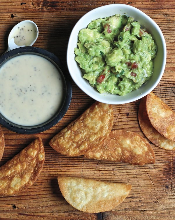 Chunky Mexican-Style Guacamole (Pages 44-45). Excerpted from “Turnip Greens & Tortillas,” © 2018 by Eddie Hernandez and Susan Puckett. Reproduced by permission of Houghton Mifflin Harcourt/Rux Martin Books. All rights reserved. CONTRIBUTED BY ANGIE MOSIER