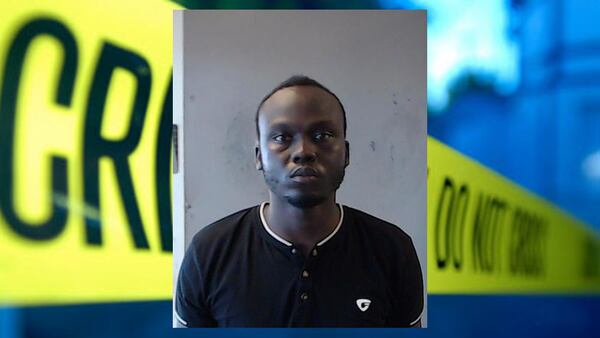 Oshan Ofieo Ojego, 25, was the first suspect arrested in connection with a May 8 shooting at the Brannon Hill Condominiums in DeKalb County.