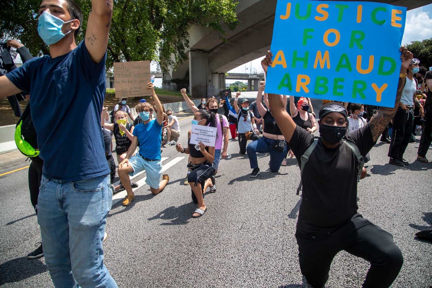 PHOTOS: Fourth day of protests in downtown Atlanta