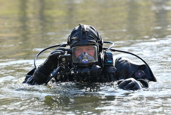 Jewelry, pipe bombs, abandoned handguns and a bona fide Civil War-era bayonet are among the items YouTube personality Jeremy Sides has recovered from creeks and rivers around Atlanta.  (Hyosub Shin / Hyosub.Shin@ajc.com)