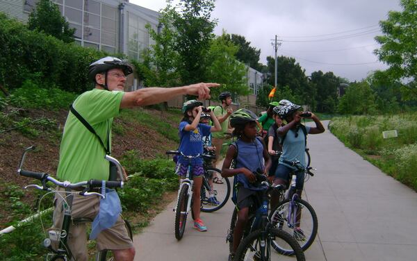 At Junior TreeKeepers Camp, kids learn about the urban forest.