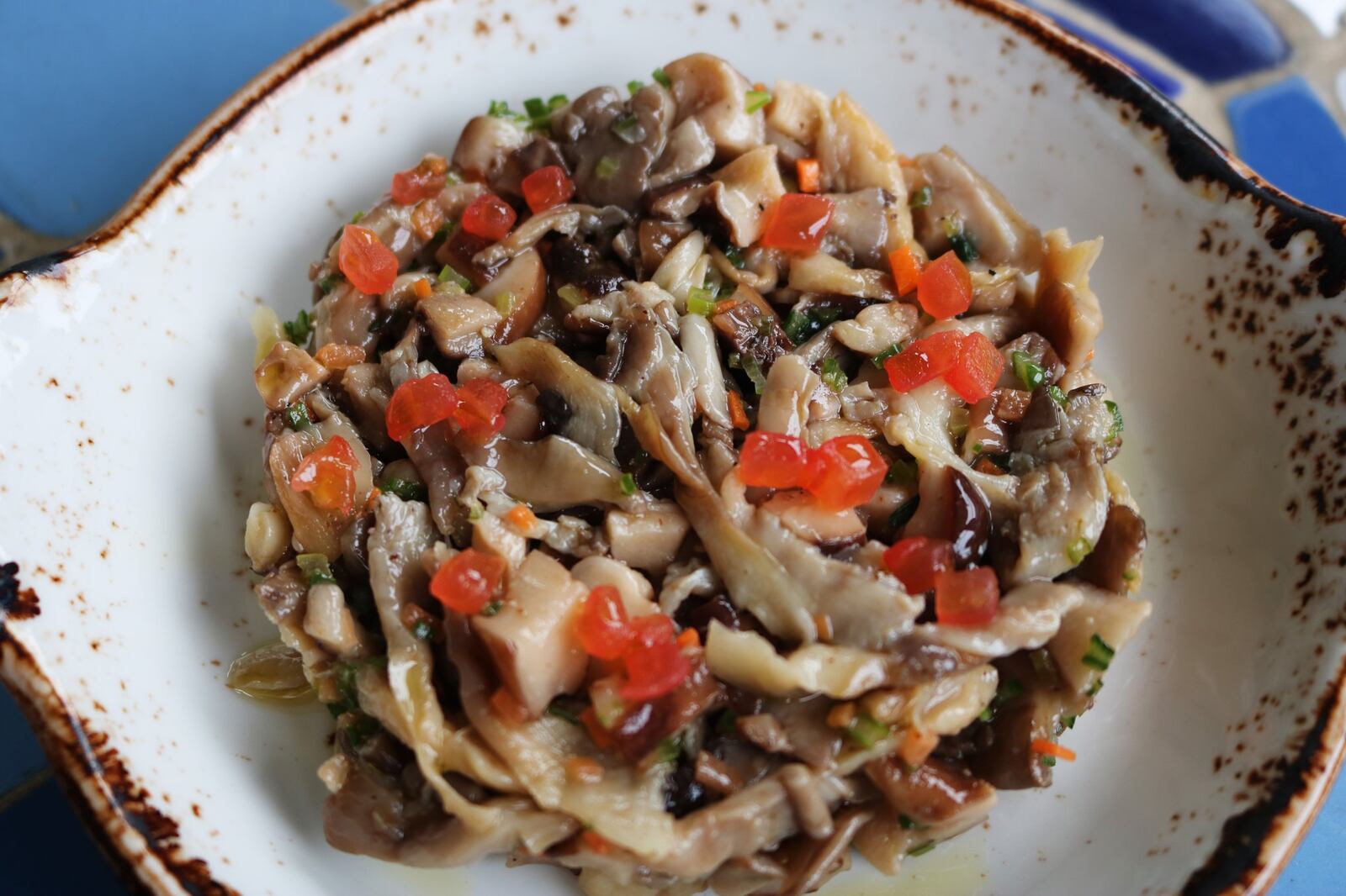 Greek Wild Mushrooms “a la Grecque.” KELLY QUINN