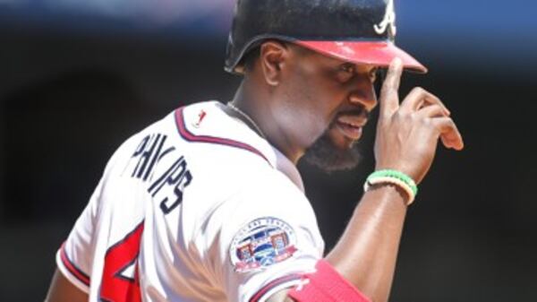  Brandon Phillips agreed to a trade to the Angels on Thurday, but only after talking for hours with family members and, he said, letting them make the decision. (Curtis Compton/AJC photo)