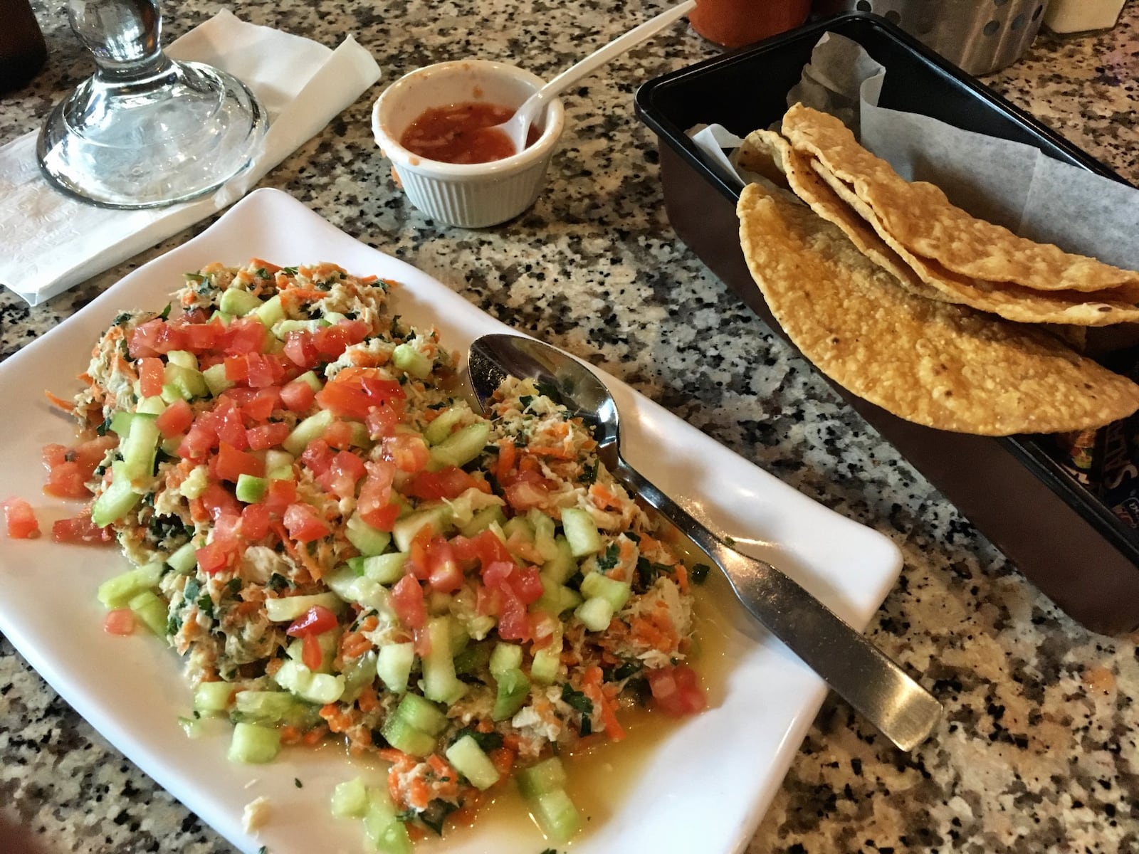 The marlin ceviche served at Mariscos El Sazon del Kora is a bright, lime-drenched treat of shredded white fish. CONTRIBUTED BY WYATT WILLIAMS