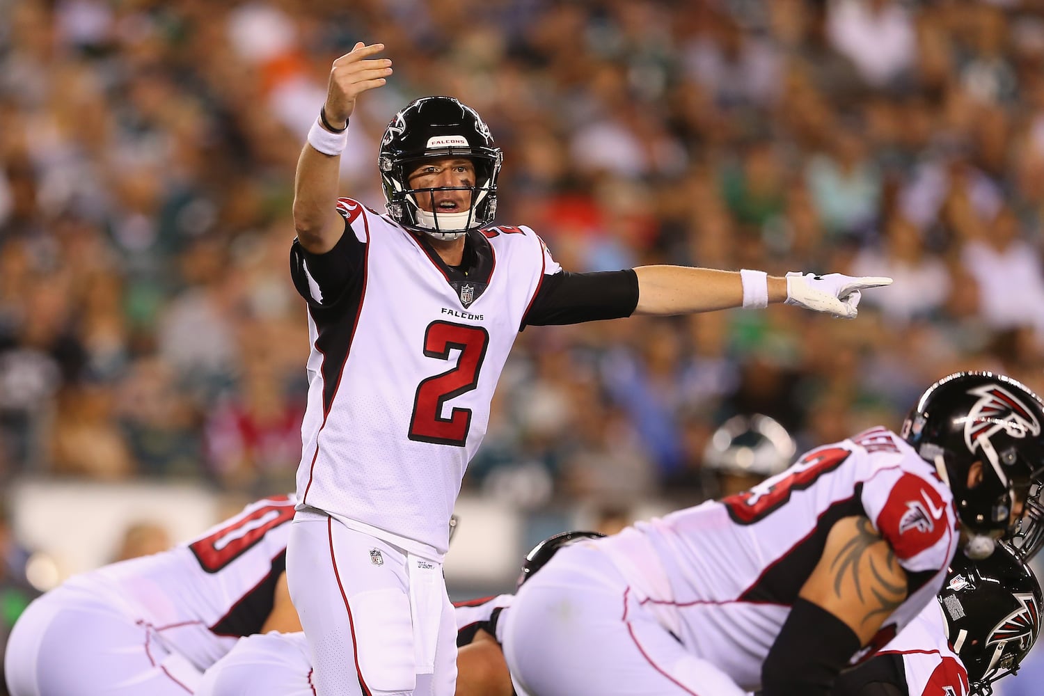 Photos: Falcons open season against Eagles