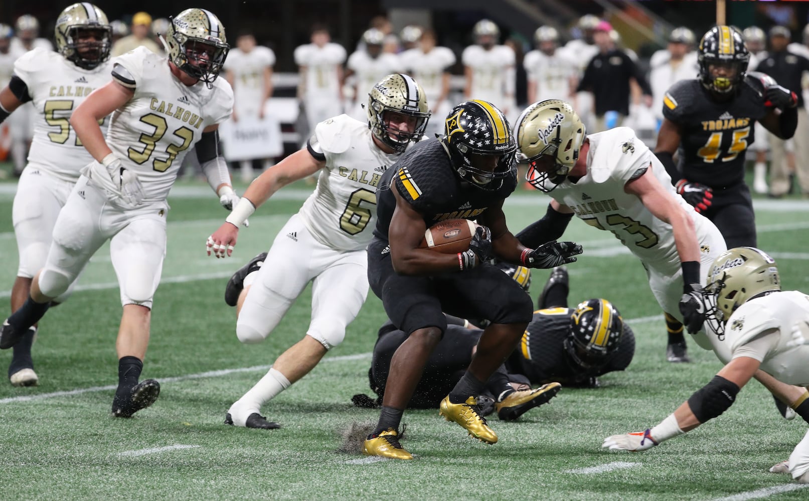 Georgia high school state football finals, Day 1