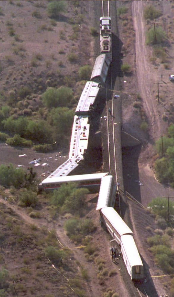 1995 - Palo Verde, Arizona derailment