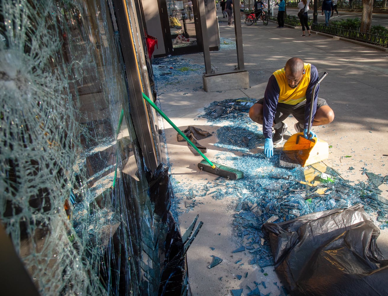 PHOTOS: Atlanta deals with aftermath of violent protests