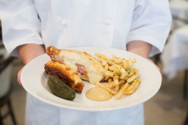 Croque Monsieur at The Luminary. / AJC file photo