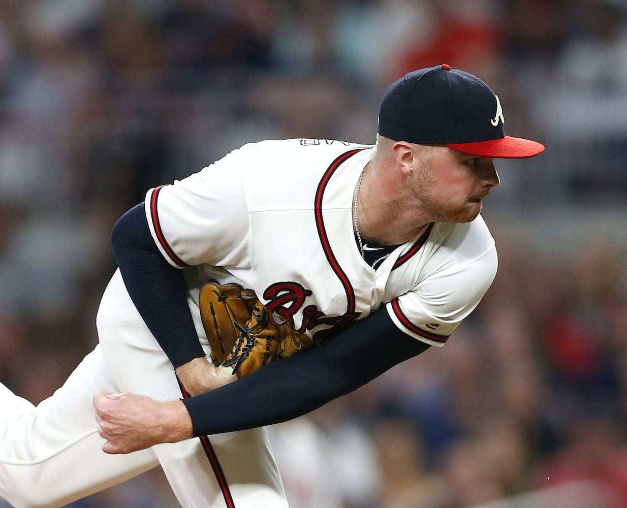 Photos: Braves take on the Red Sox