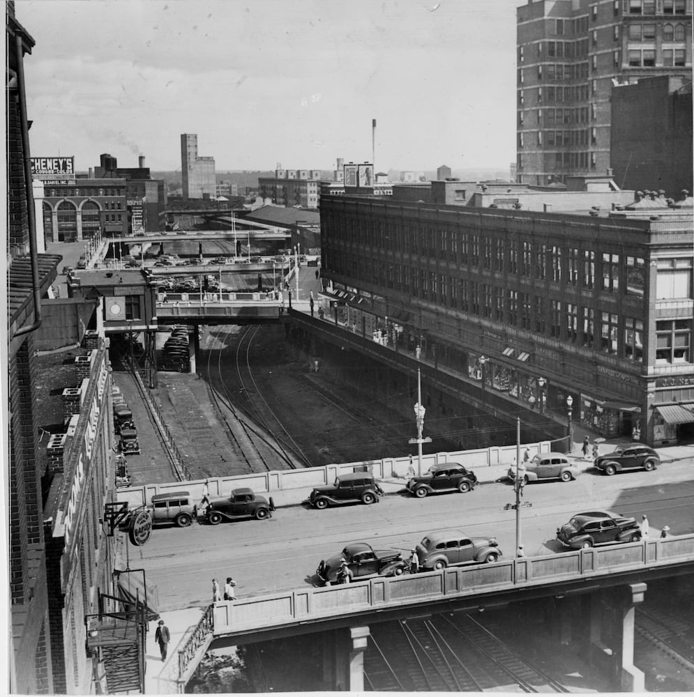 AJC Flashback Photos: Atlanta’s Gulch and viaducts