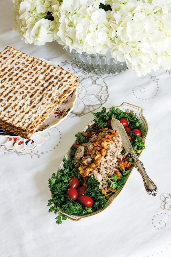 Faye's Chopped Liver from "Kugels & Collards: Stories of Food, Family, and Tradition in Jewish South Carolina" by Rachel Gordin Barnett and Lyssa Kligman Harvey.
(Courtesy of University of South Carolina Press / Forrest Clonts)