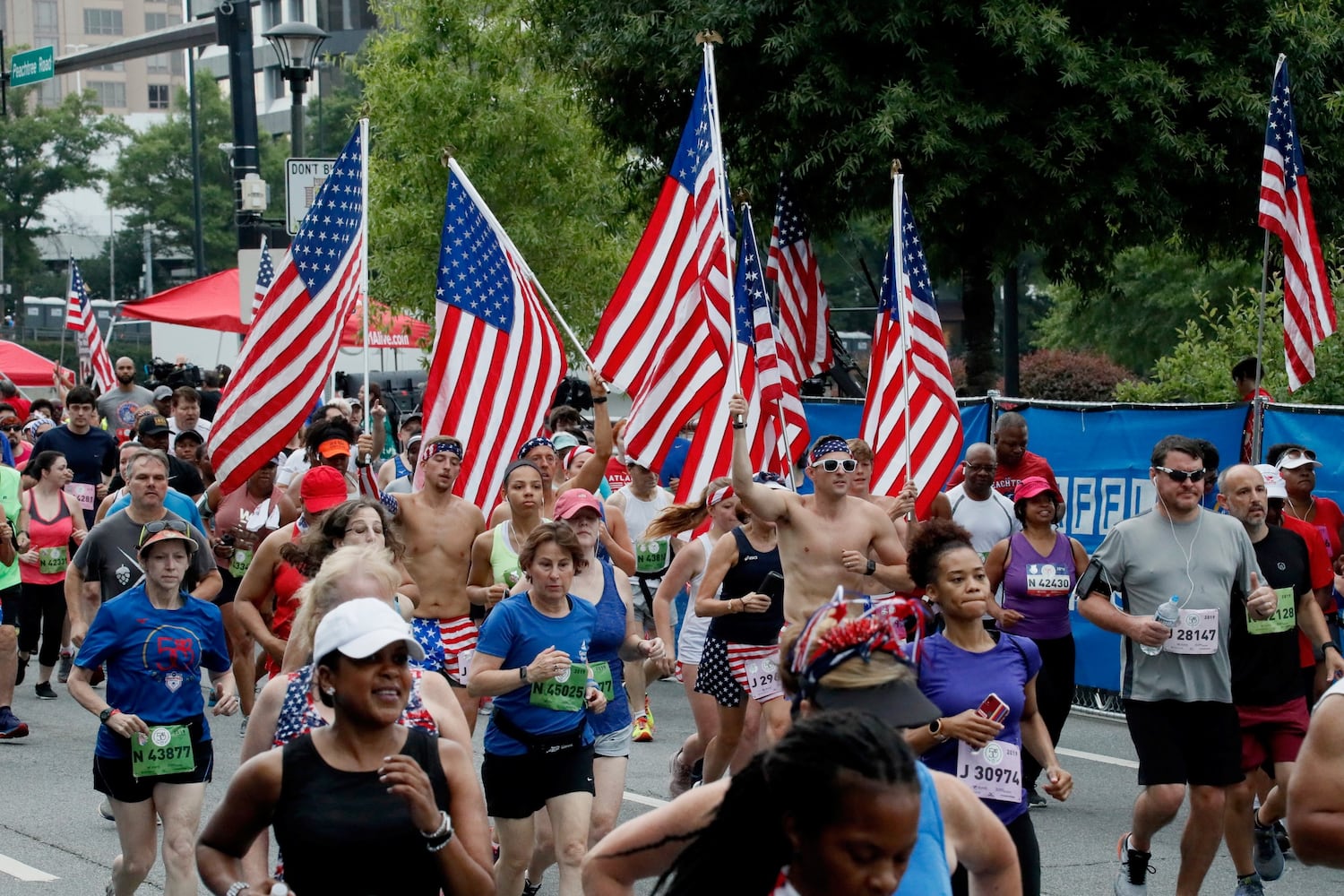 PHOTOS: 2019 AJC Peachtree Road Race