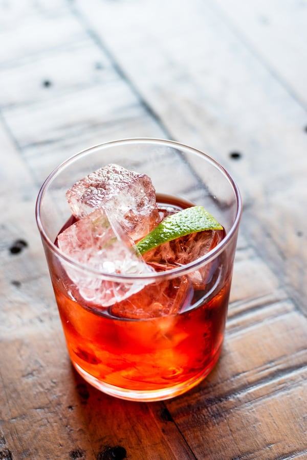 The Negrito at El Super Pan is a tropical take on the Negroni, replacing gin with rum. CONTRIBUTED BY HENRI HOLLIS