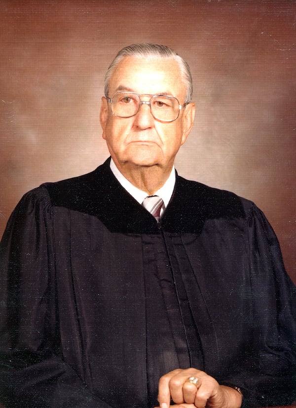 Longtime DeKalb County State Court Judge J. Oscar Mitchell. FILE PHOTO