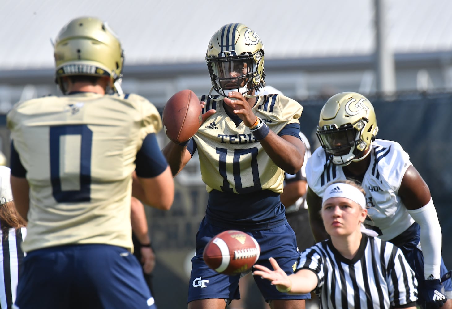 Georgia Tech football practice photo