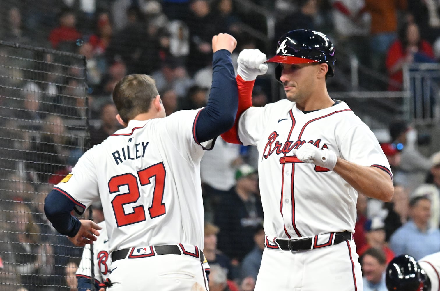 Braves vs. D'Backs home opener