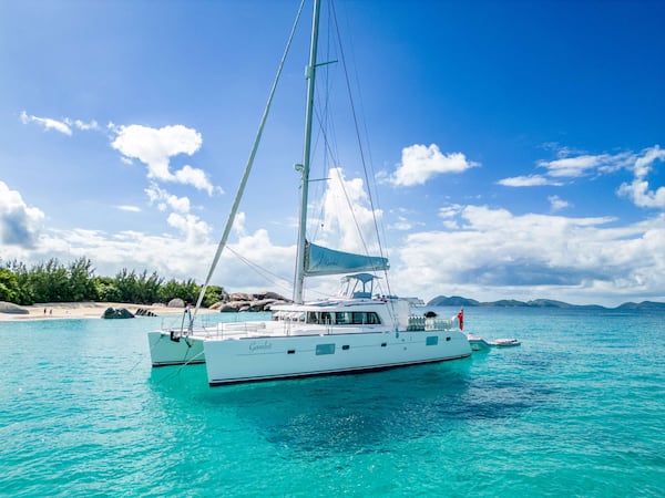 Georgia-based Songs in the Sails Yacht Charters specializes in luxury sailboat cruises aboard catamarans in the British Virgin Islands.
(Courtesy of Songs in the Sails Yacht Charters)