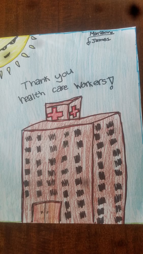 Art from the Heart: Kids thank front-line health care workers