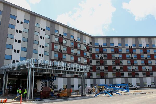 The 300-room hotel includes scenic views of the Smoky Mountains. Photo: Melissa Ruggieri/AJC.