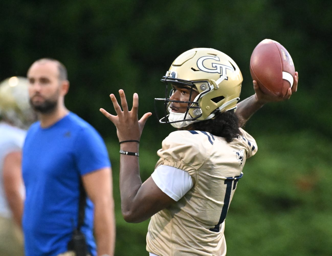 Georgia Tech football practice photo